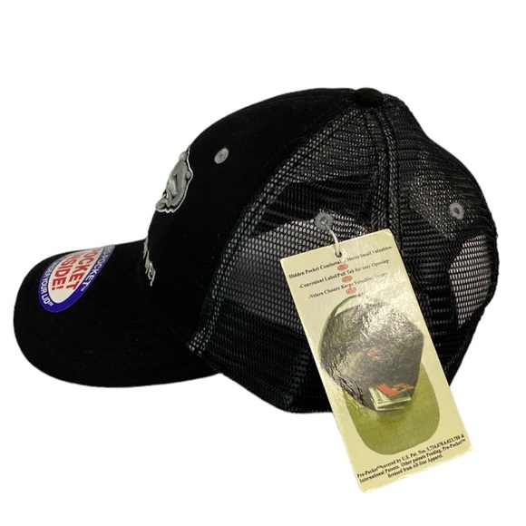 Don’t Tread On Me! US Navy Black Hidden Pocket Hat NWT - Picture 3 of 11